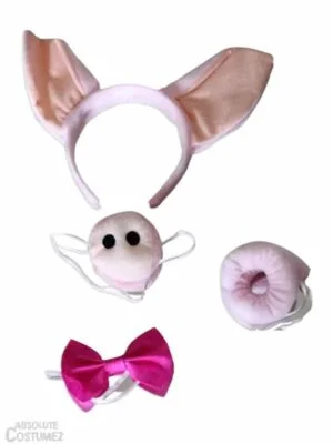 Piglet Headband Set transforms children into a farm animals.