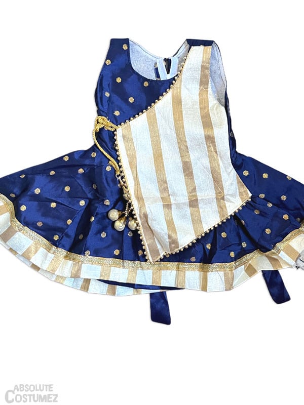 Diwali festival baby girl dress.