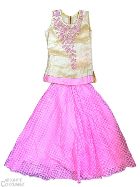 Deepavali festival Pink Sundae girl dress