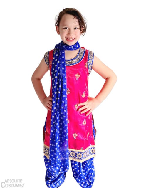 Deepavali festival Ruby Roo girl dress.