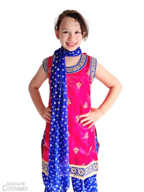 Deepavali festival Ruby Roo girl dress.