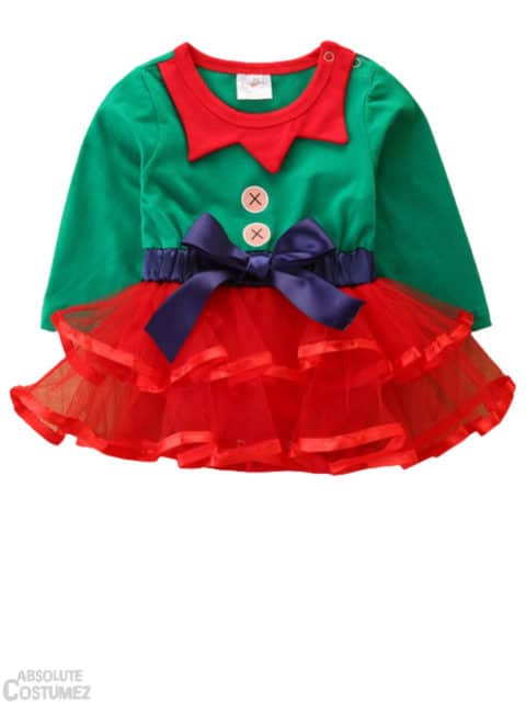 Christmas jolly baby dress.