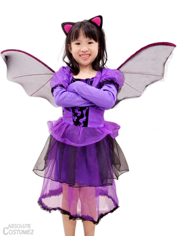 Violette Fairy w wings dress your children