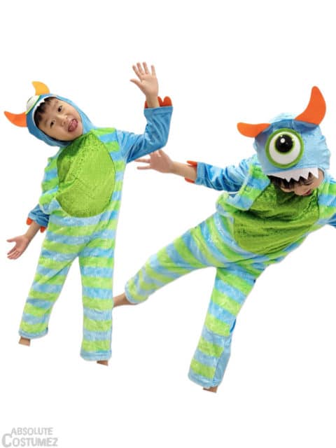 Monster Inc suit from famous Pixar Disney blockbuster movie.