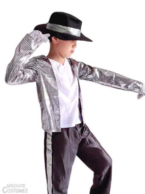 Michael Jackson costumes. He was the king of the pop music and the dance floor