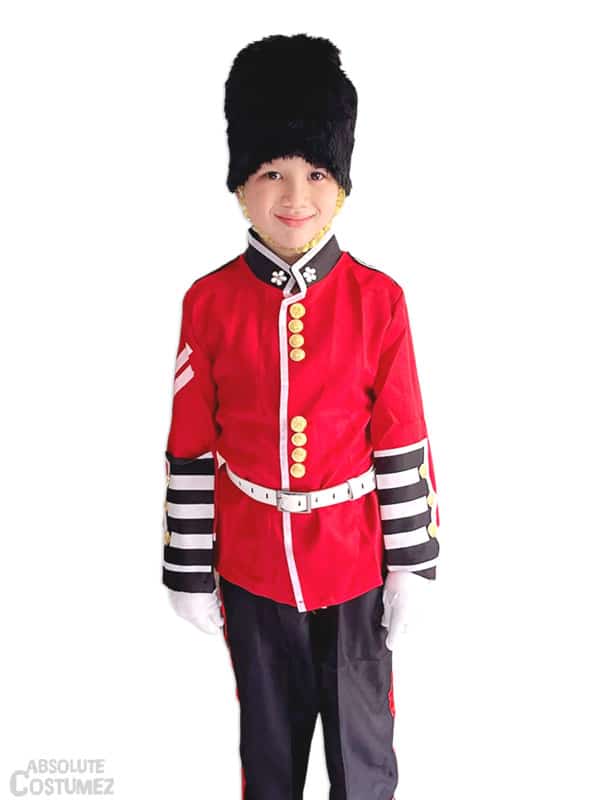 This Queens Royal Guard costume can guard your party.