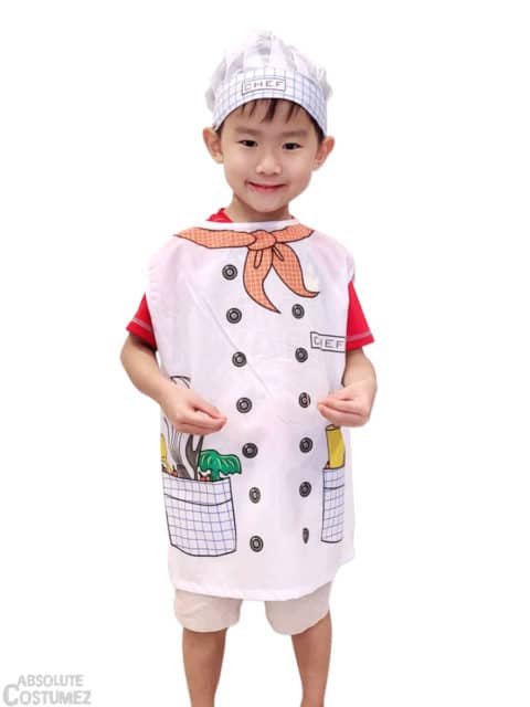 This classic Chef costume can serve you a famous party.