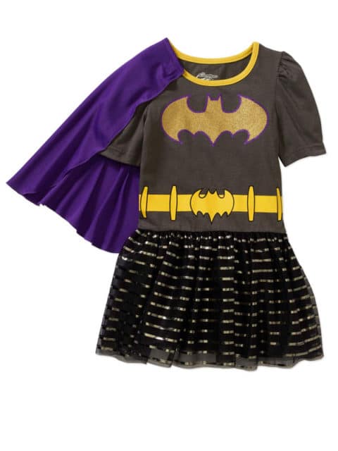 Batgirl toddler dress from the superhero movie universe