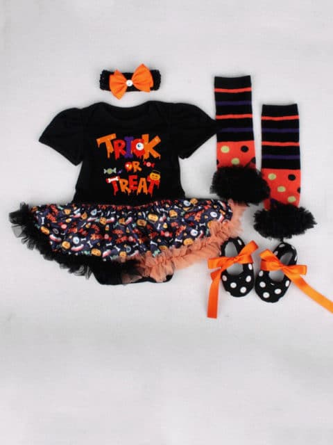 Trick or Treat toddler costume Haloween starting kit