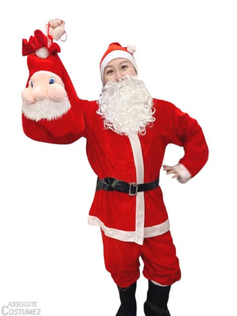 Santa Claus Adult Full Set costume.