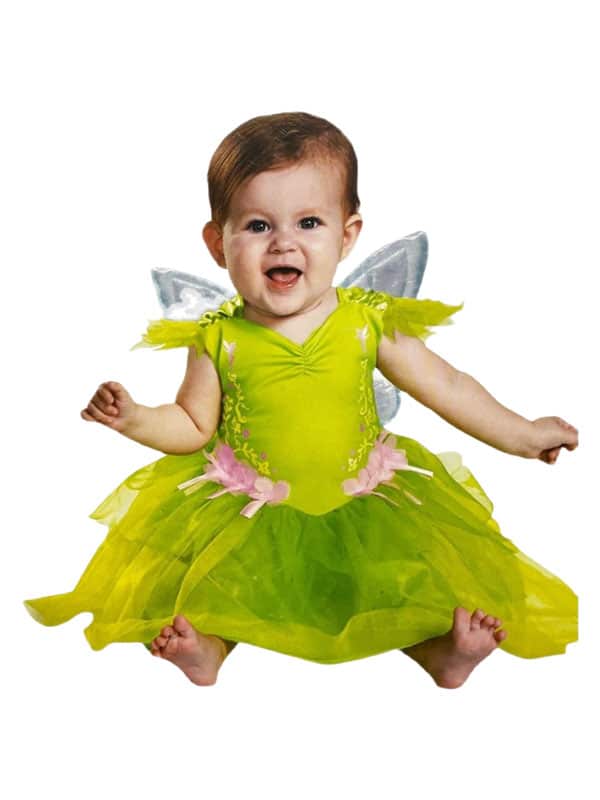 Baby Tinkerbell toddler dress from the fantastic fairy world.