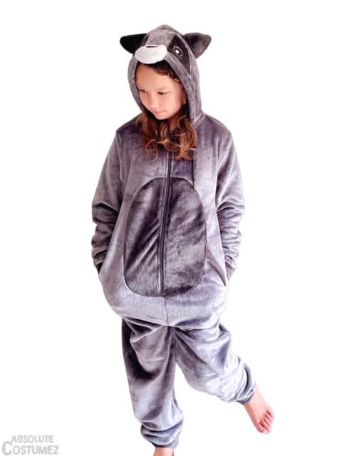 Raccoon Onesie plush Jumpsuit Costume