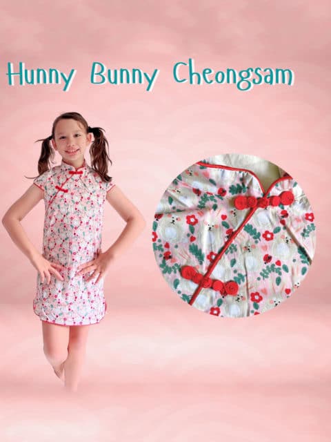 Hunny Bunny Cheongsam a classic dress for lunar New Year 202