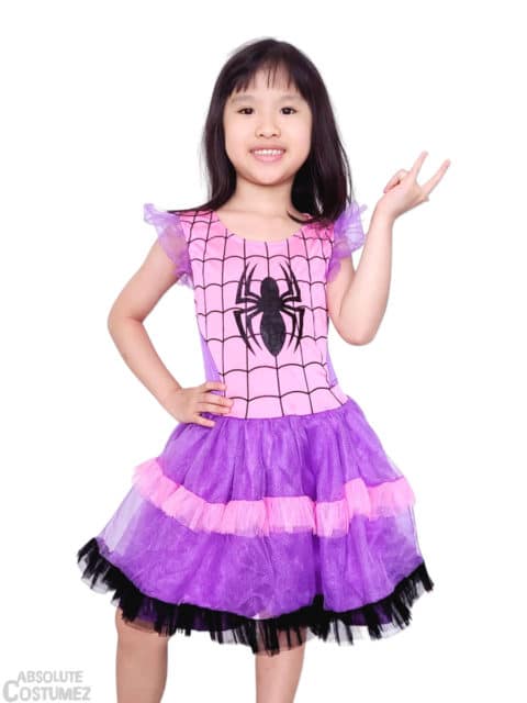 Pink Purple Spidergirl Costume