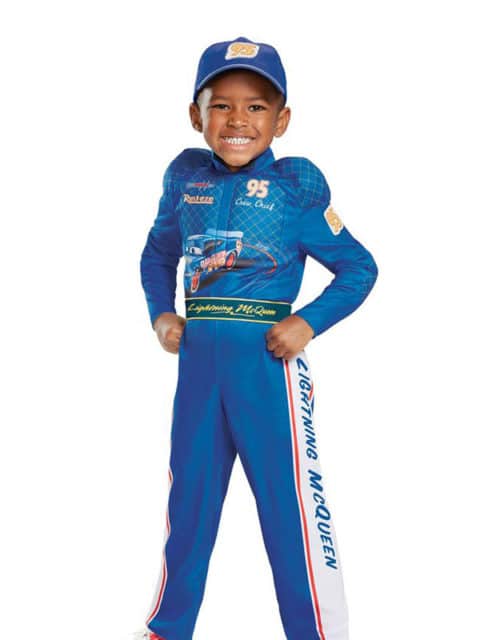 Blue Lightning McQueen Racing Children's suit.