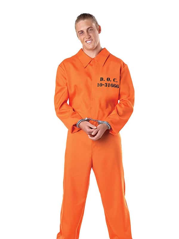 Prisoner with Handcuffs costume