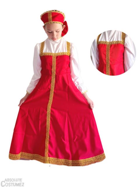Russian Girl princess dress for girl singapore