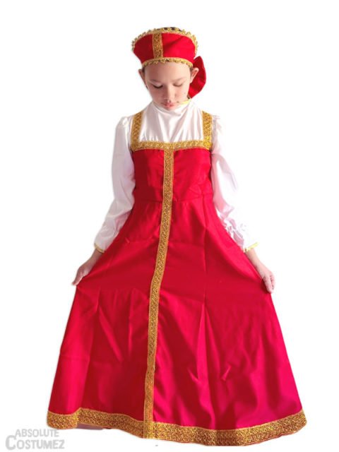 Russian Girl princess dress for girl singapore