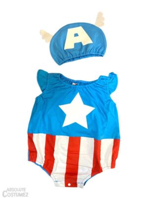 Baby Captain America toddler costume