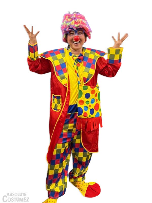 Circus Clown Adult costume for rent singapore