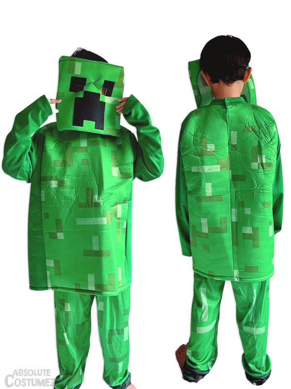 Creeper Minecraft costume singapore