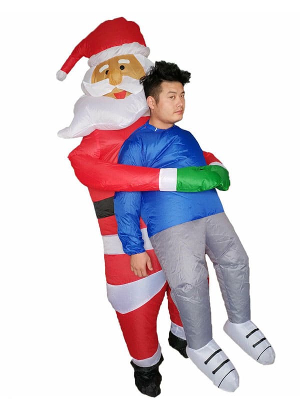 Inflatable Santa Hug Me costume singapore