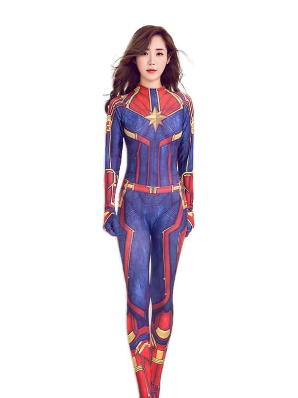 Captain Marvel singapore costume