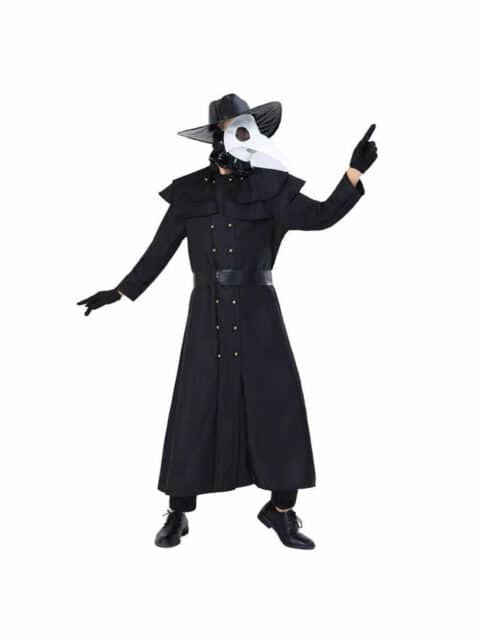 Plague Doctor Black costume singapore