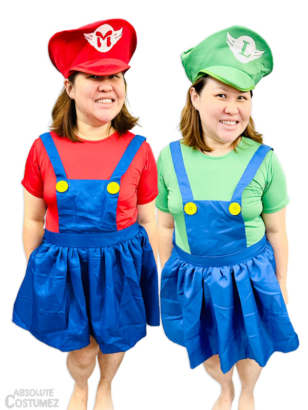 Mario & Luigi Skirt costume singapore
