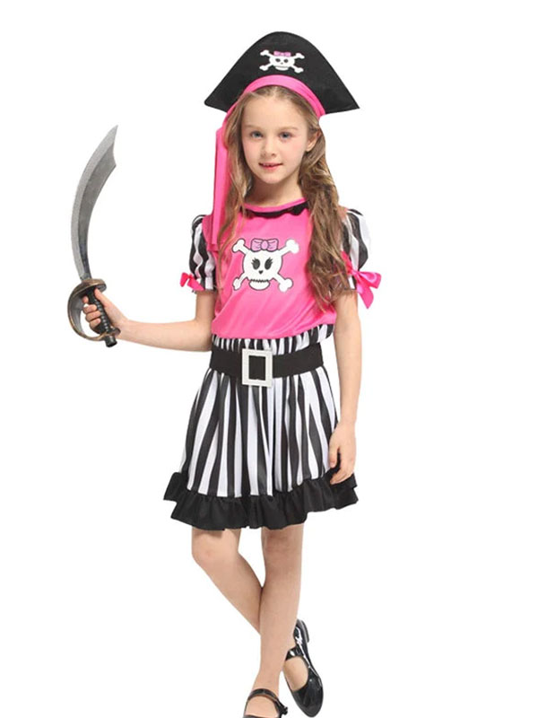 Pink Girl Pirate costume singapore